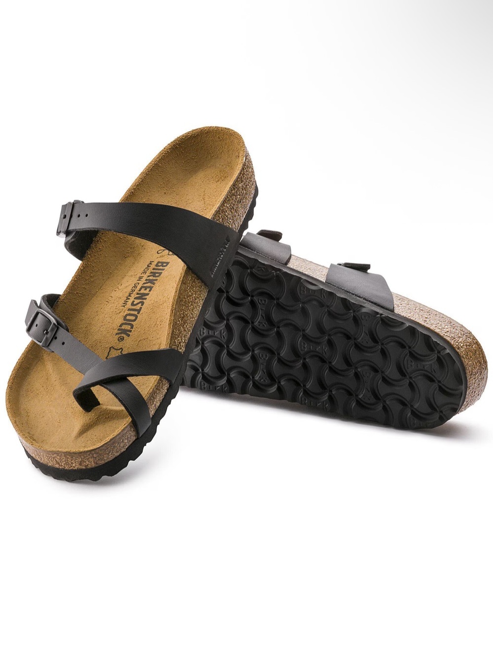 Birkenstock Mayari Black Birko-Flor Sandals Women’s Size 7 Regular/Wide